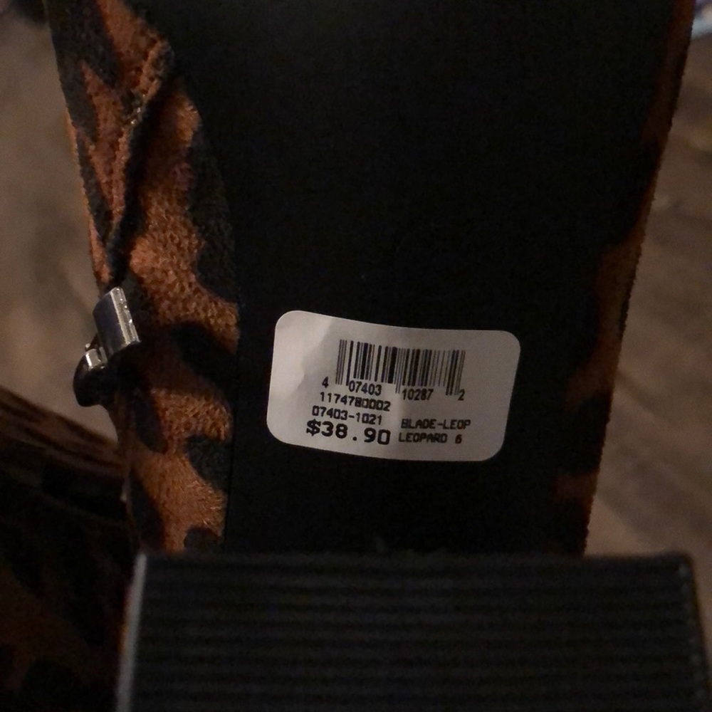 Leopard booties - Picture 4 of 4
